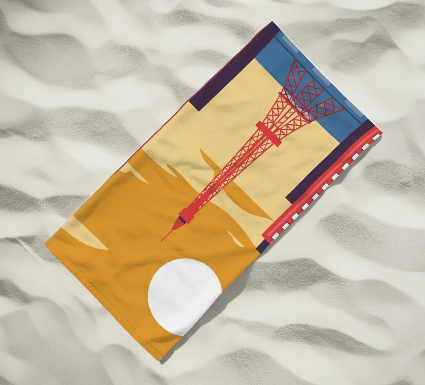 Eiffel Tower telo mare da TODAY'S SHOP