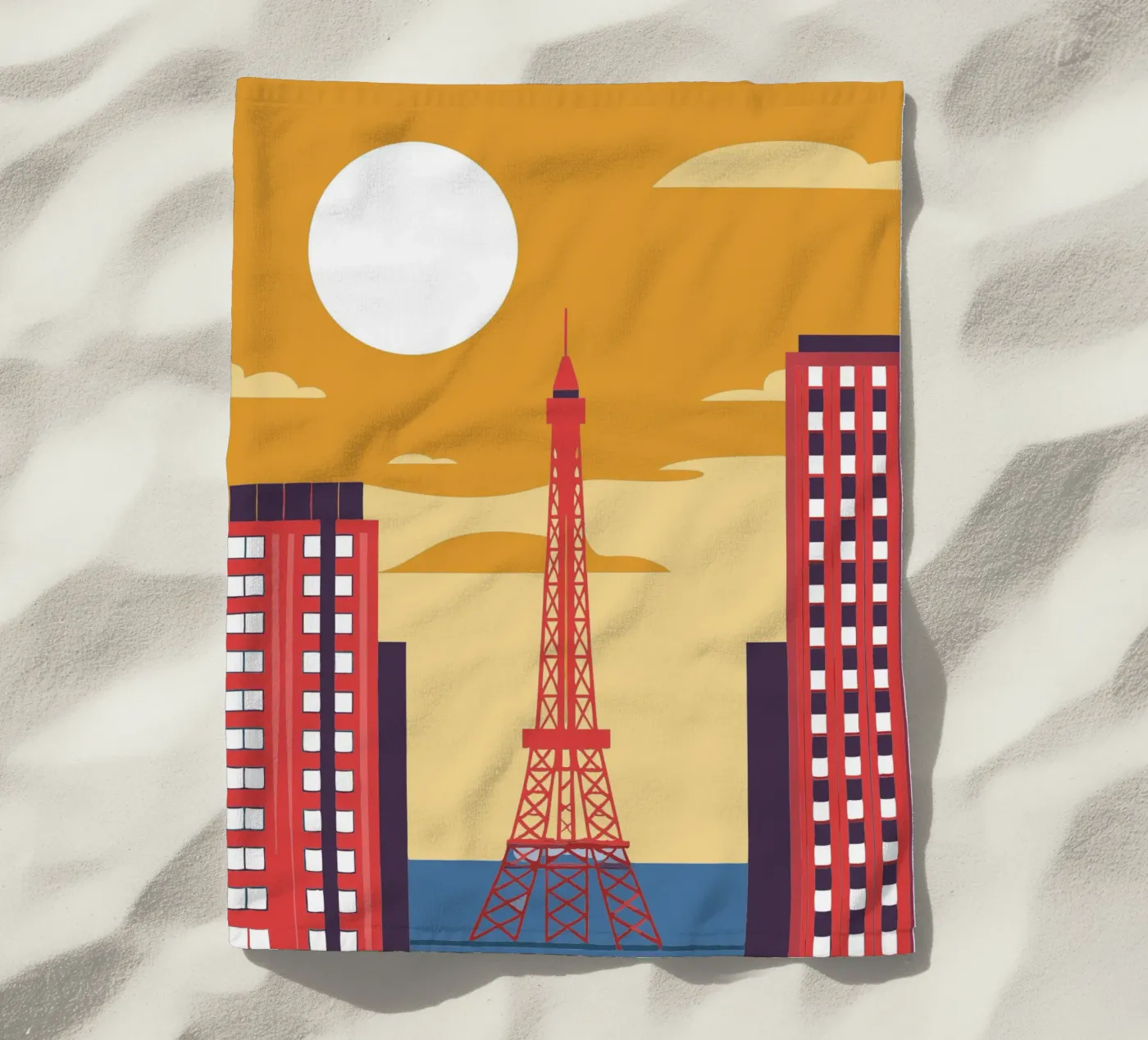 Eiffel Tower telo mare da TODAY'S SHOP