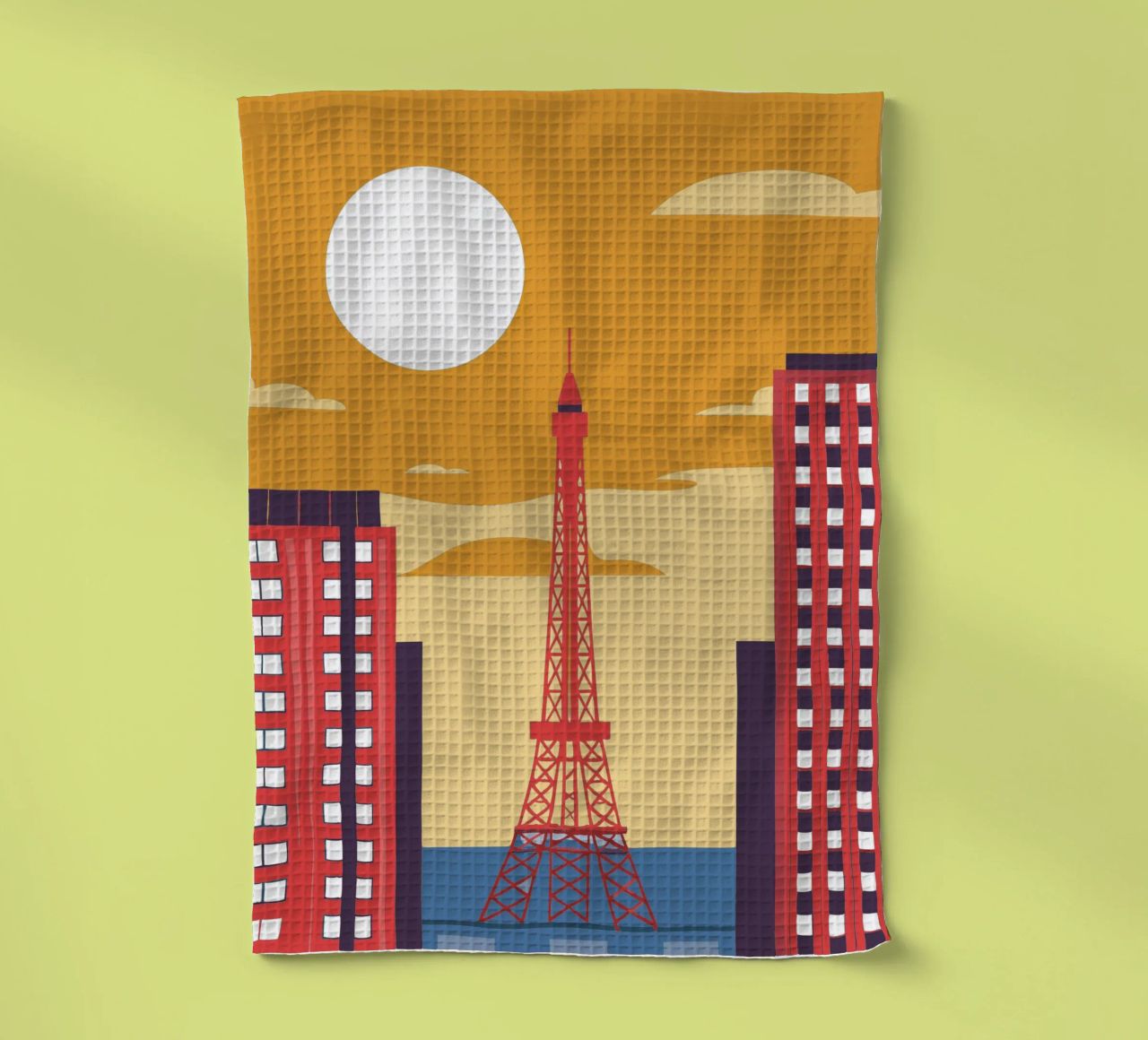 Tour Eiffel torchon de TODAY'S SHOP