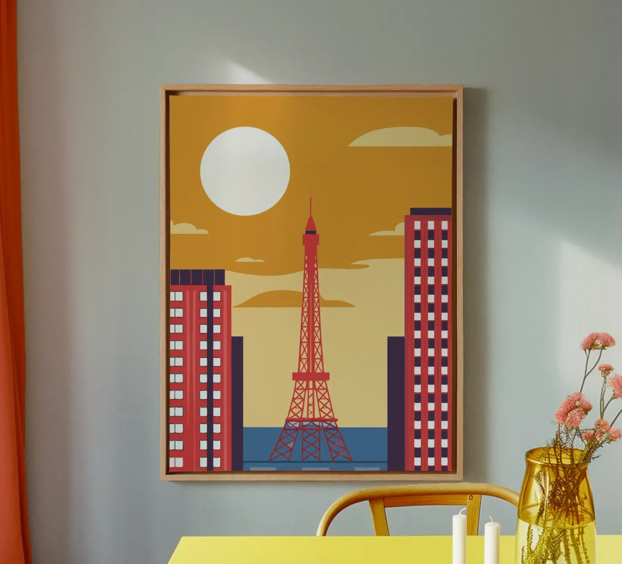 Torre Eiffel lienzo de TODAY'S SHOP