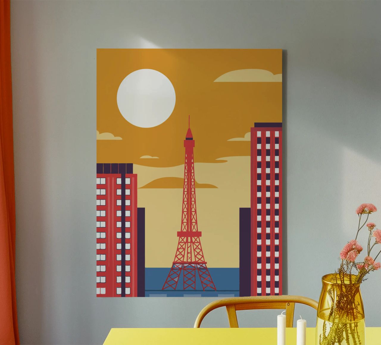 Eiffel Tower tela da TODAY'S SHOP