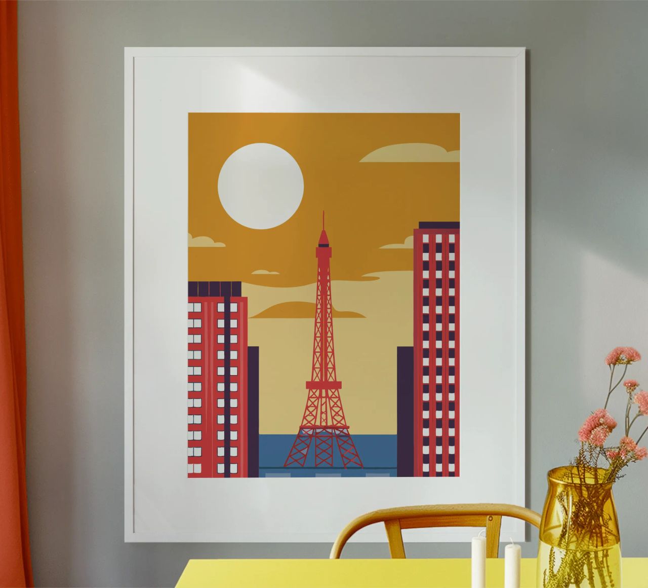Eiffel Tower carta hahnemühle da TODAY'S SHOP