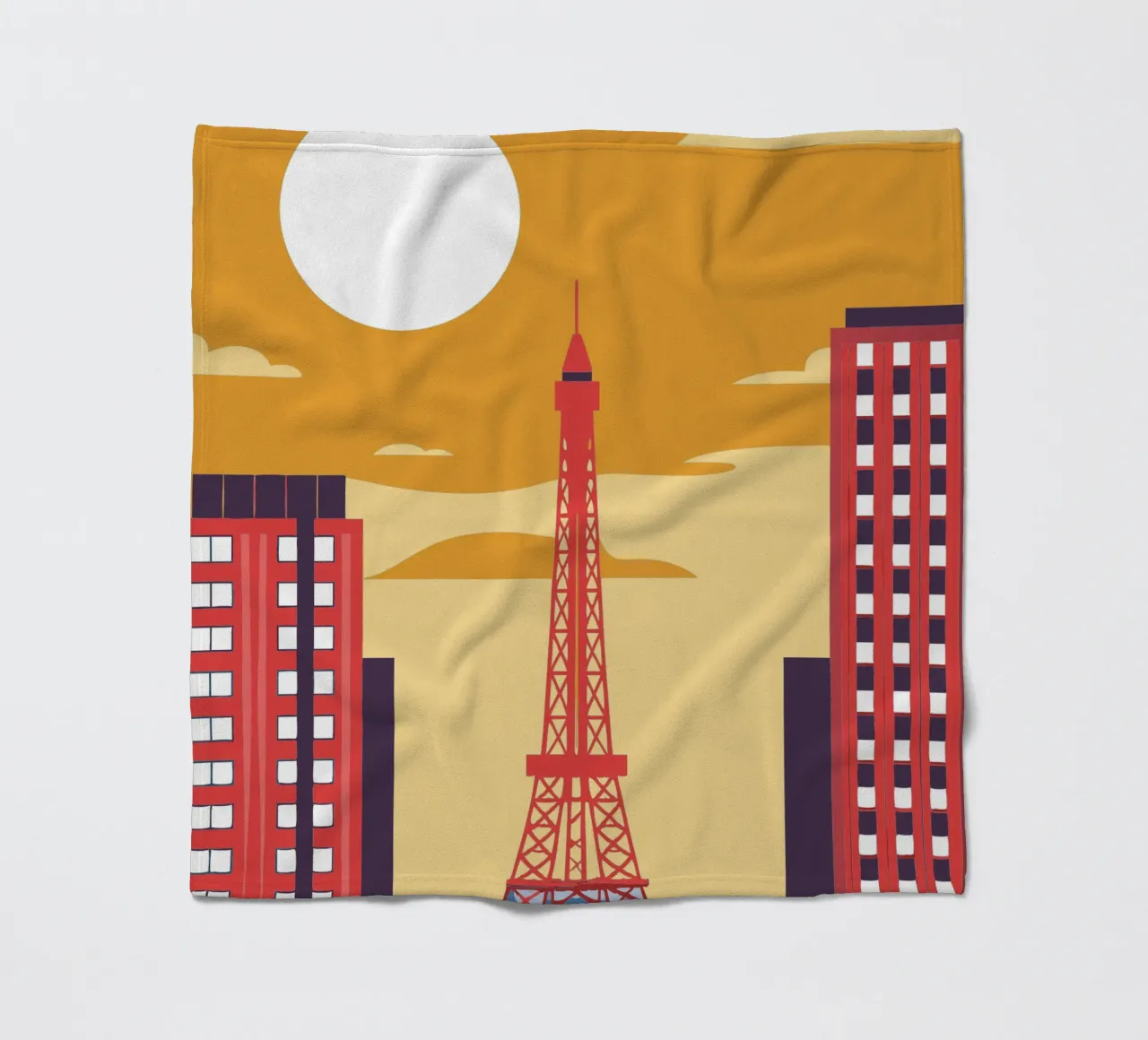 Eiffel Tower coperta in pile da TODAY'S SHOP