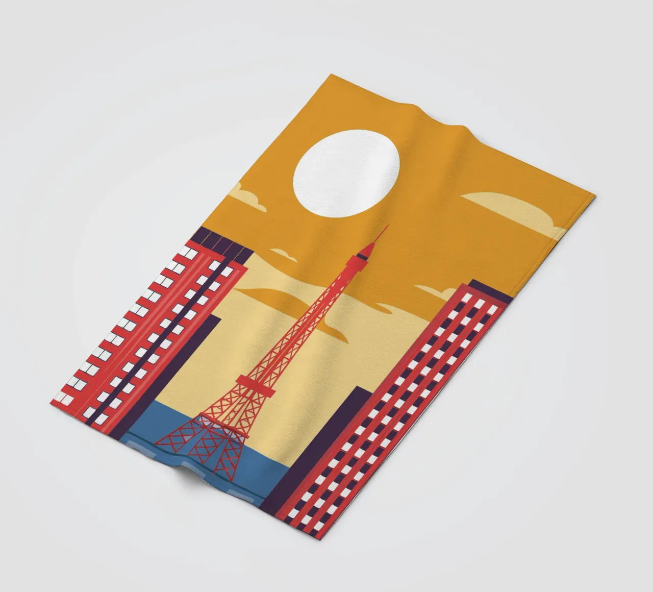 Eiffel Tower coperta in pile da TODAY'S SHOP