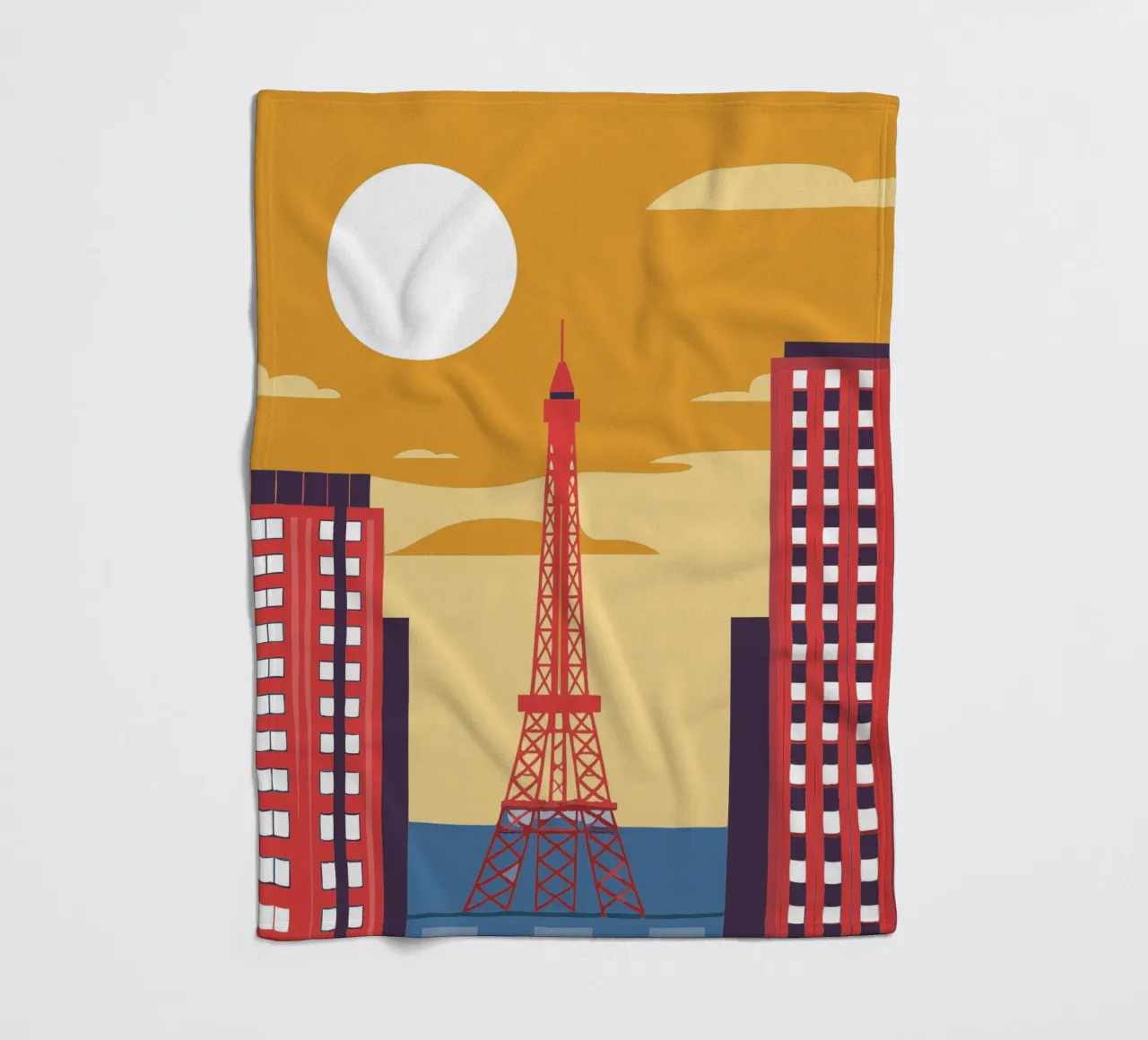 Eiffel Tower coperta in pile da TODAY'S SHOP