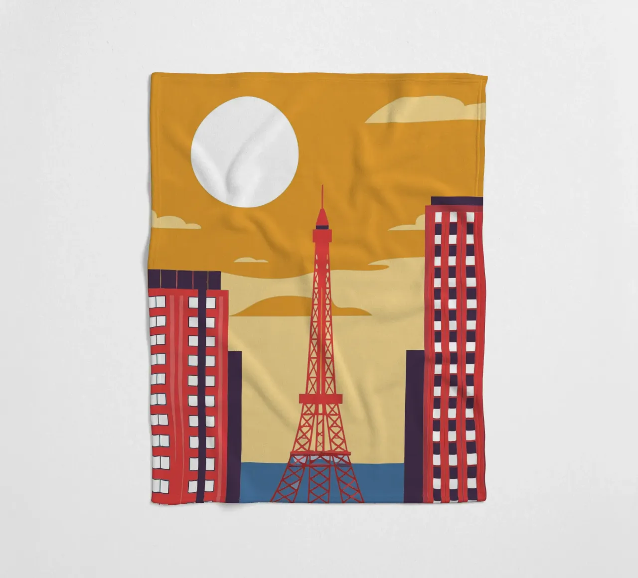 Eiffel Tower coperta in pile da TODAY'S SHOP