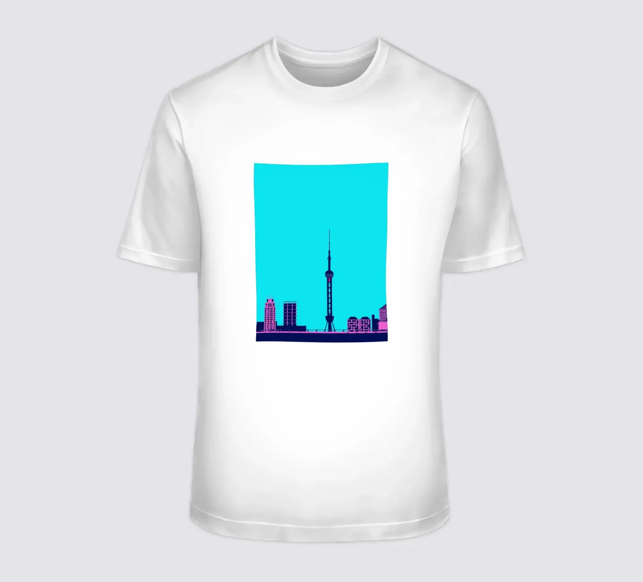 Città di Shanghai t-shirt da TODAY'S SHOP