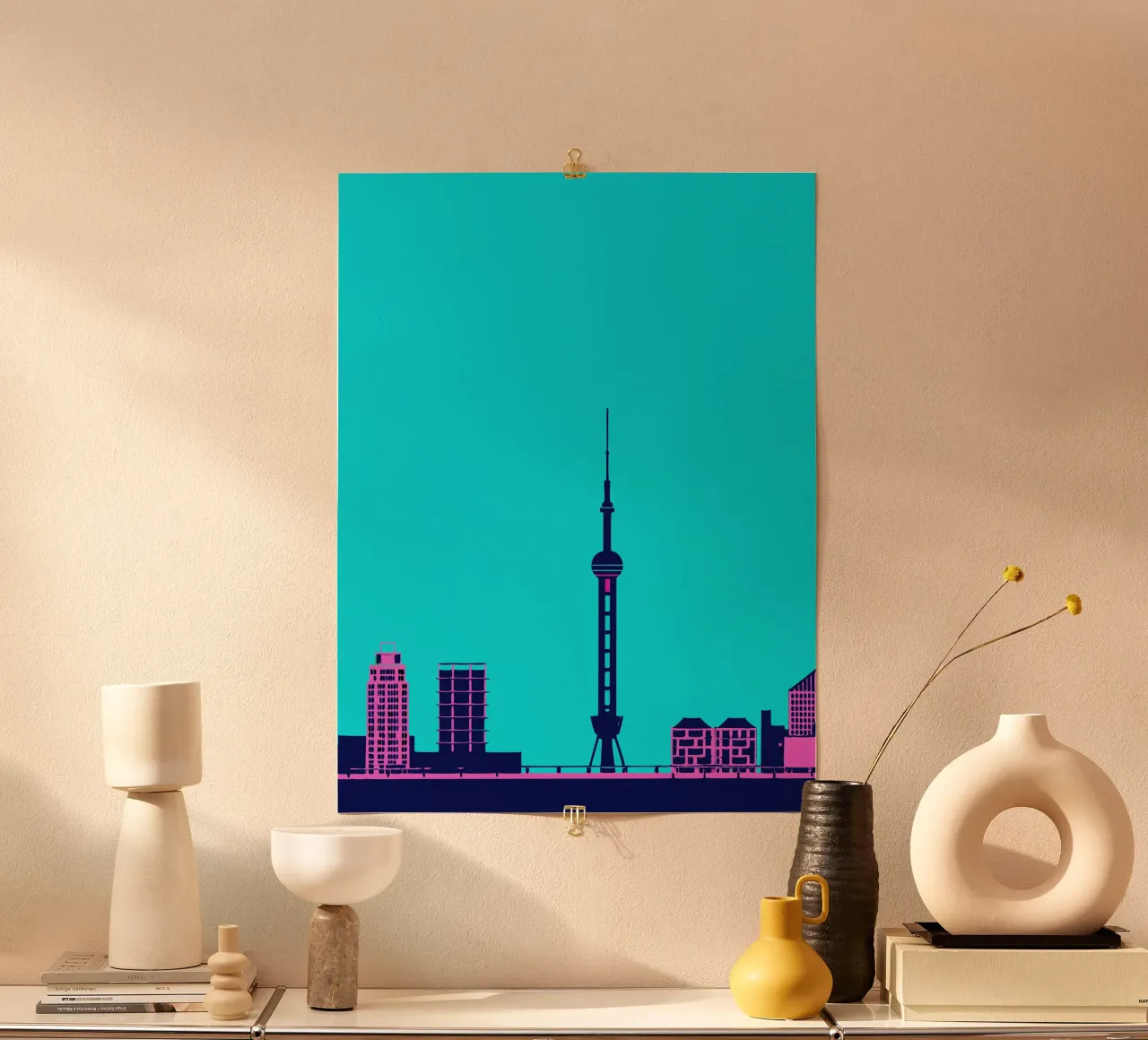 Città di Shanghai carta hahnemühle da TODAY'S SHOP
