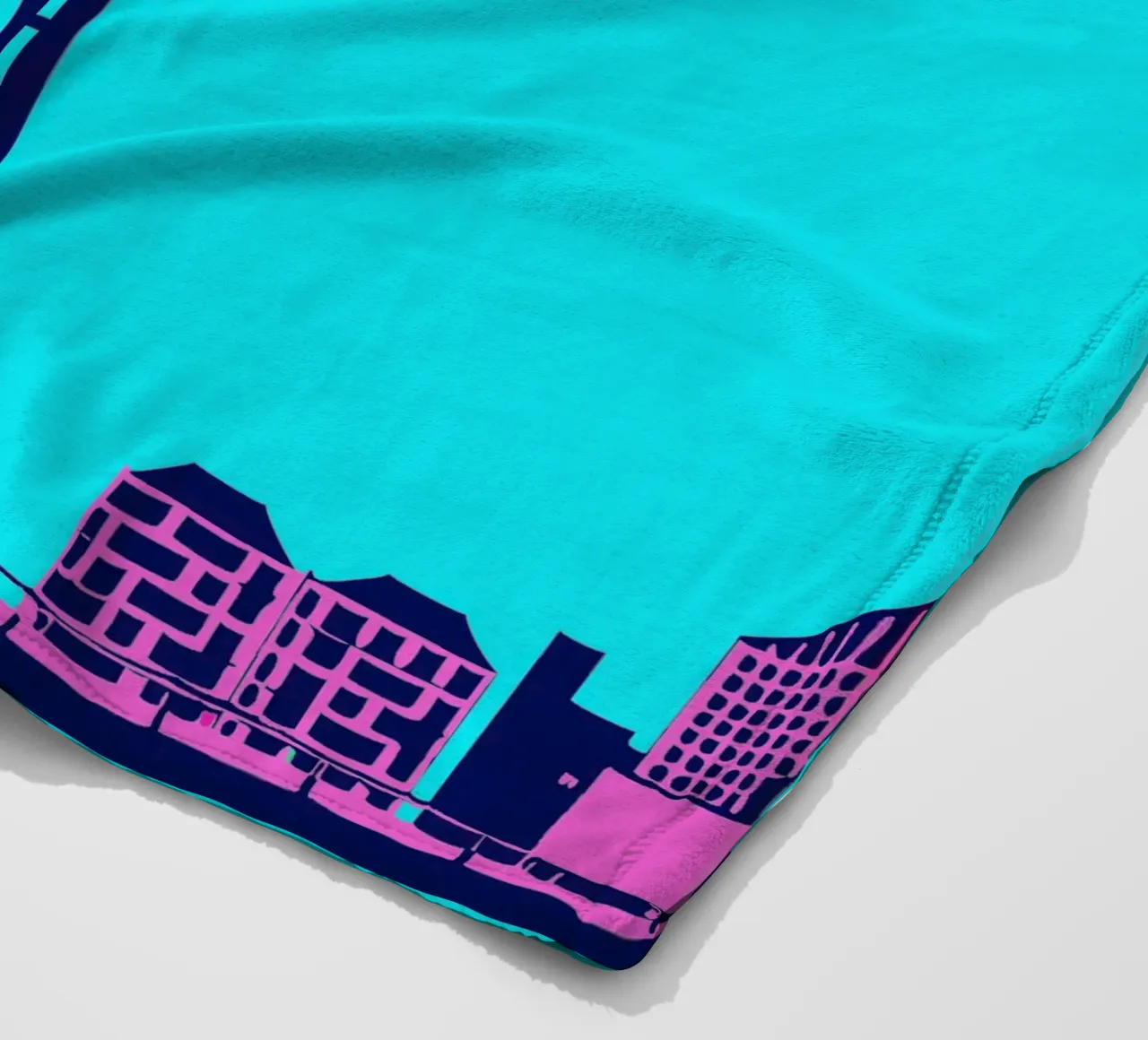 Città di Shanghai coperta in pile da TODAY'S SHOP