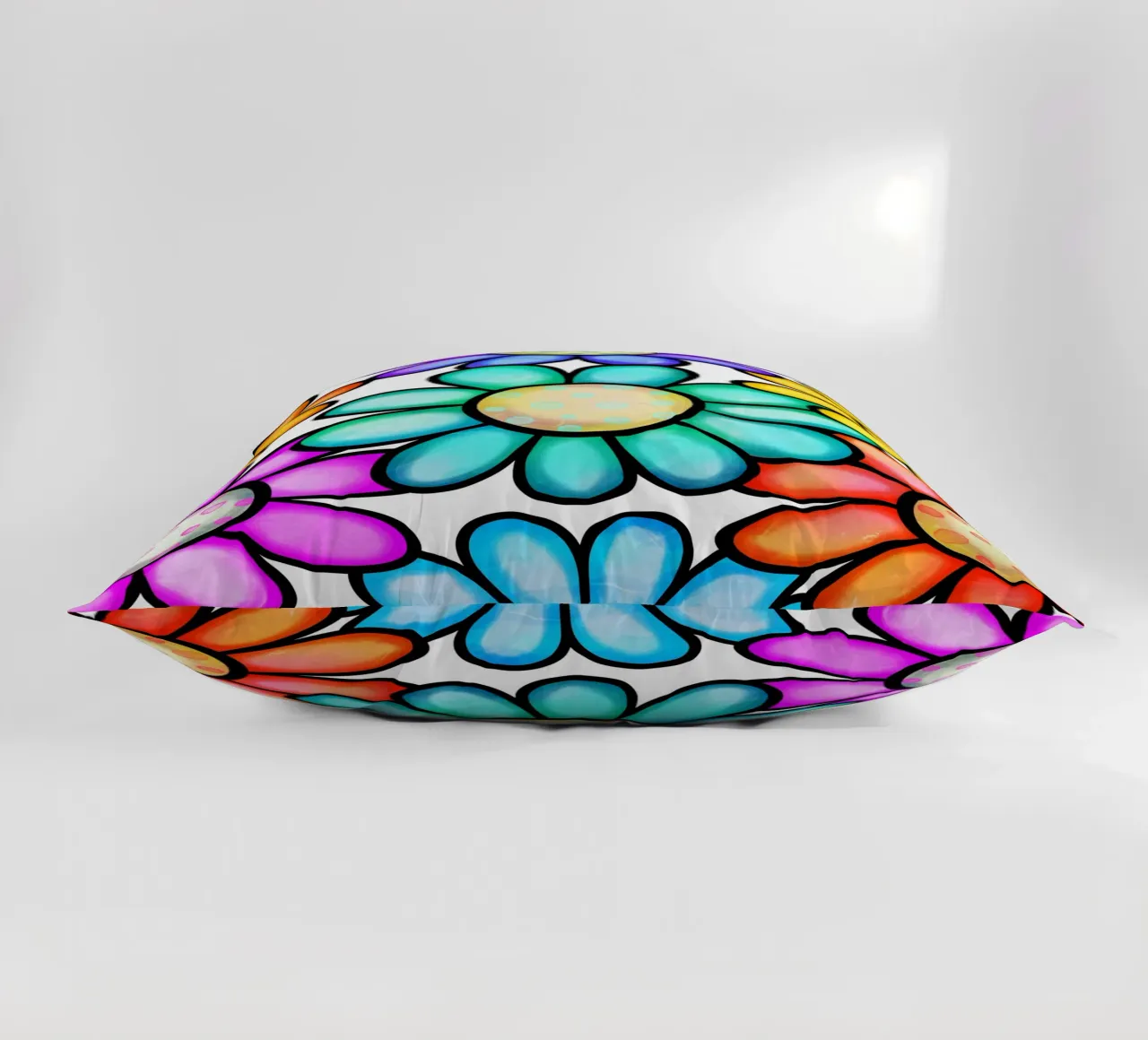 Margherite Inky Pop cuscino da Botanical Pattern House