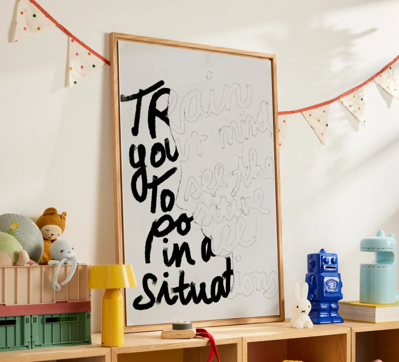 Train Your Mind acryl van treechild