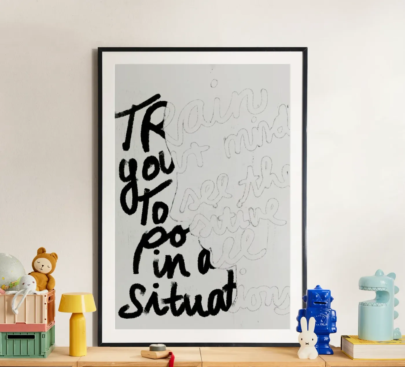 Train Your Mind poster by treechild