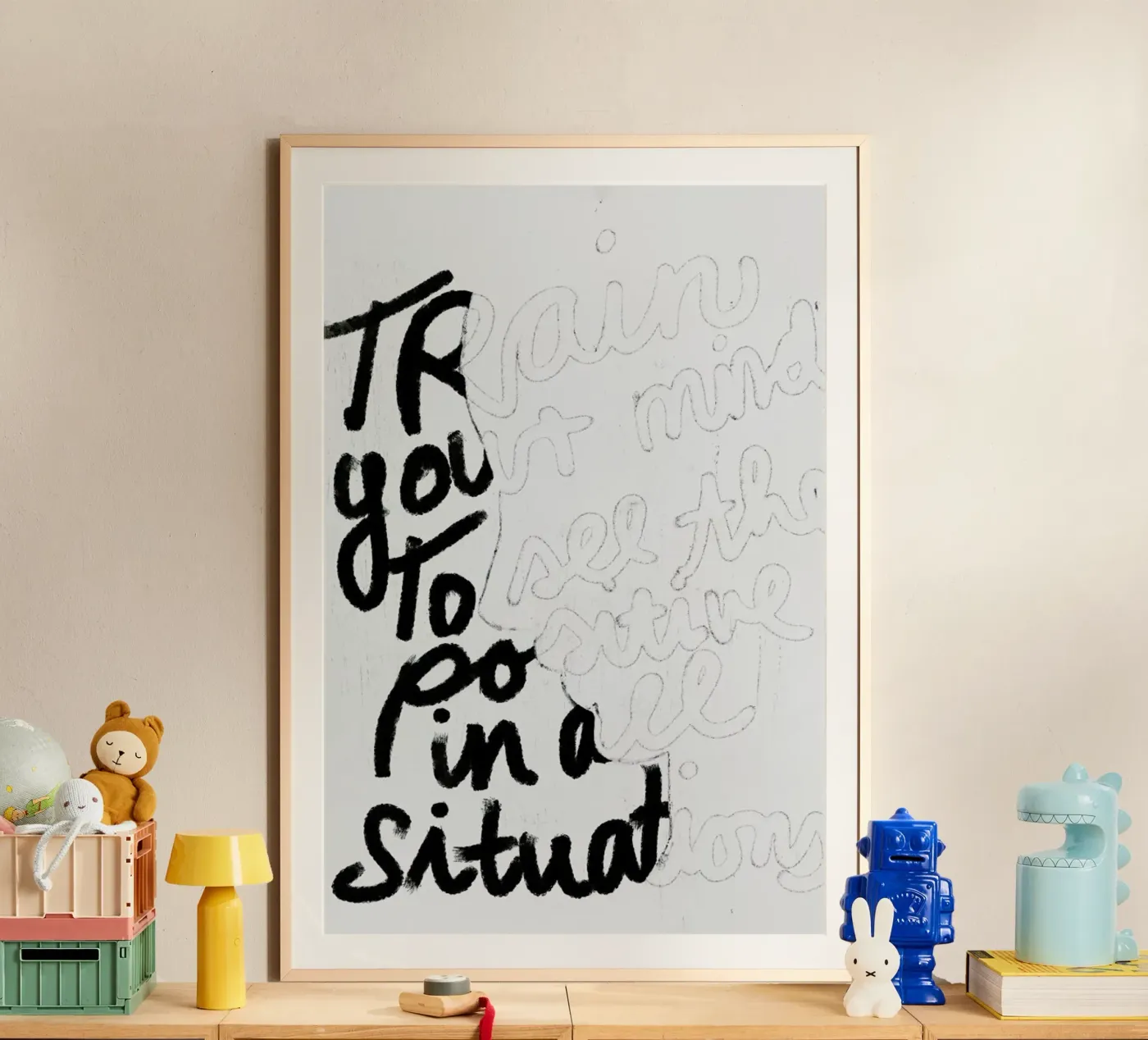 Train Your Mind poster by treechild