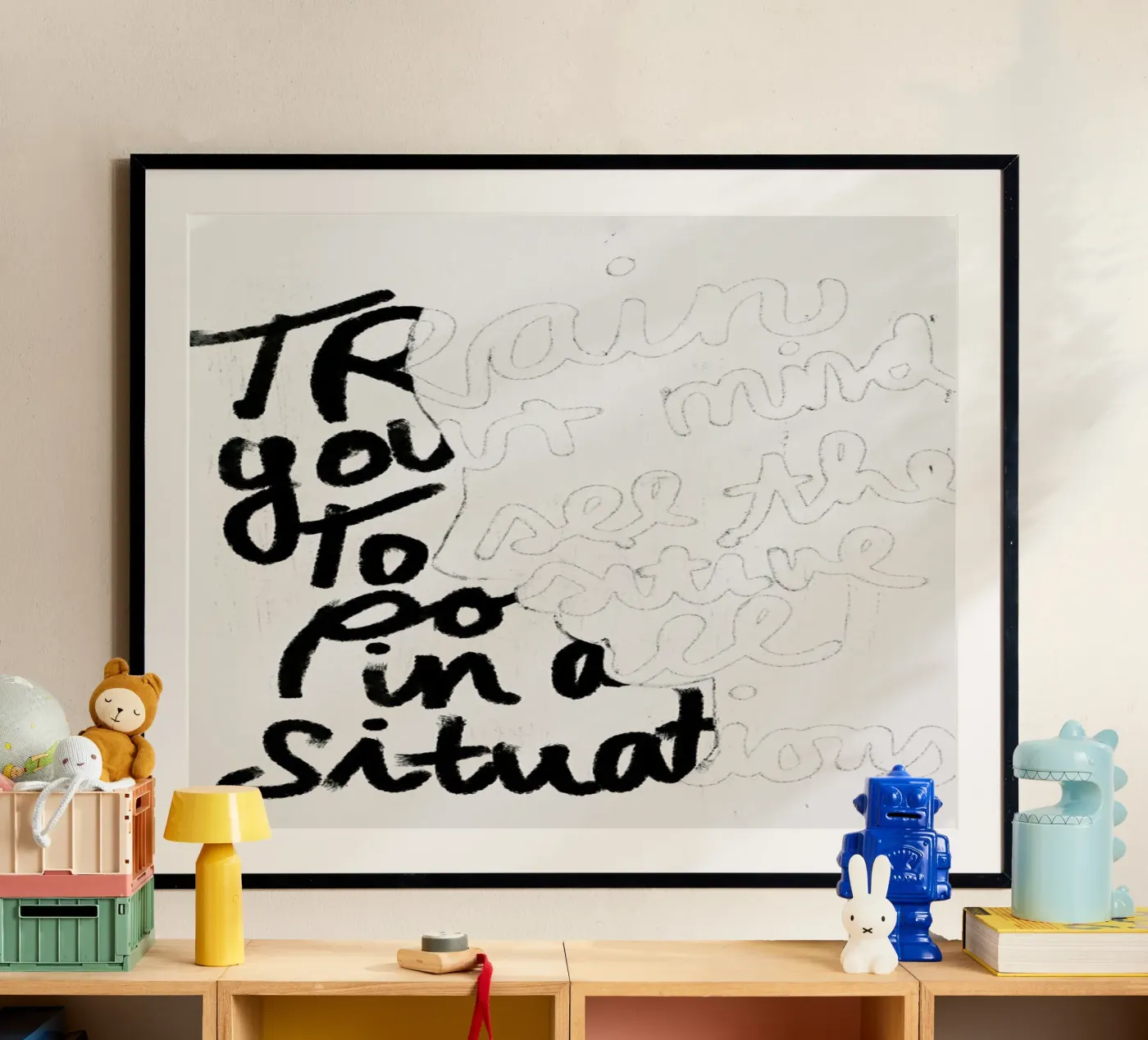 Train Your Mind poster by treechild