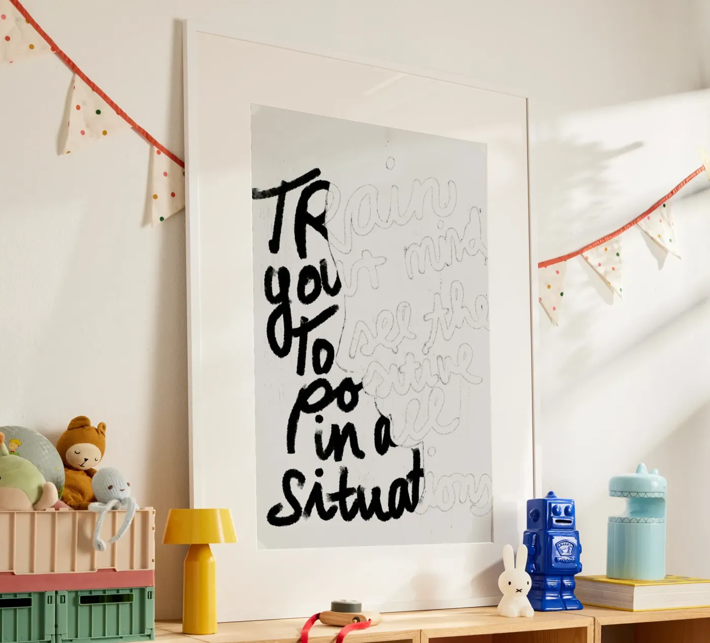 Train Your Mind poster by treechild