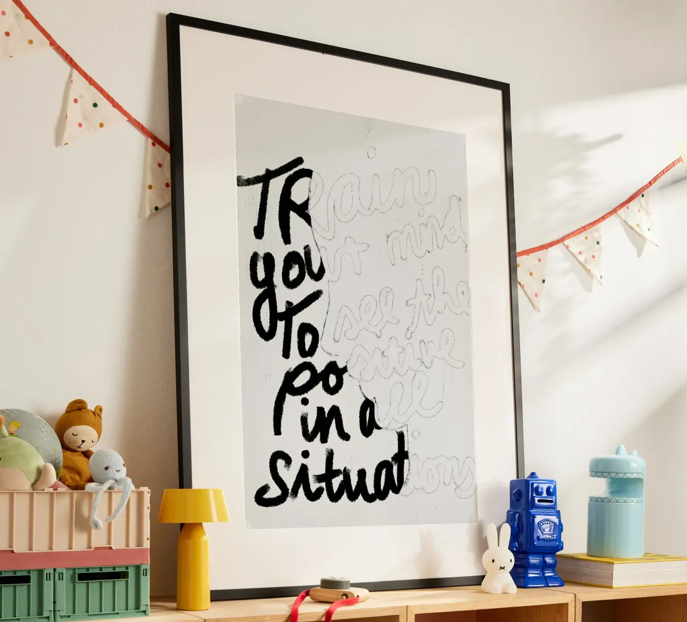 Train Your Mind poster by treechild