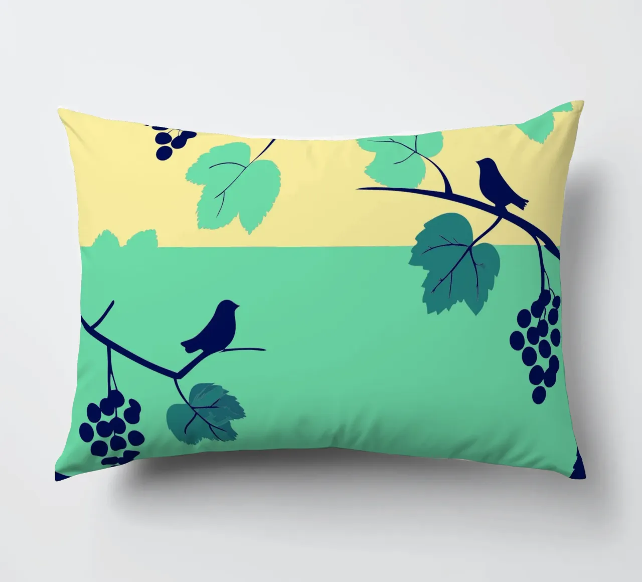 Albero dell'uva e uccello cuscino da TODAY'S SHOP