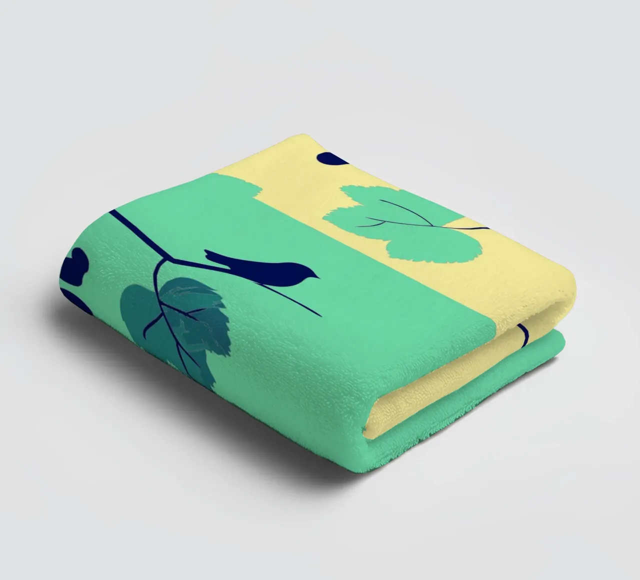 Grape Tree And Bird towel by TODAY'S SHOP