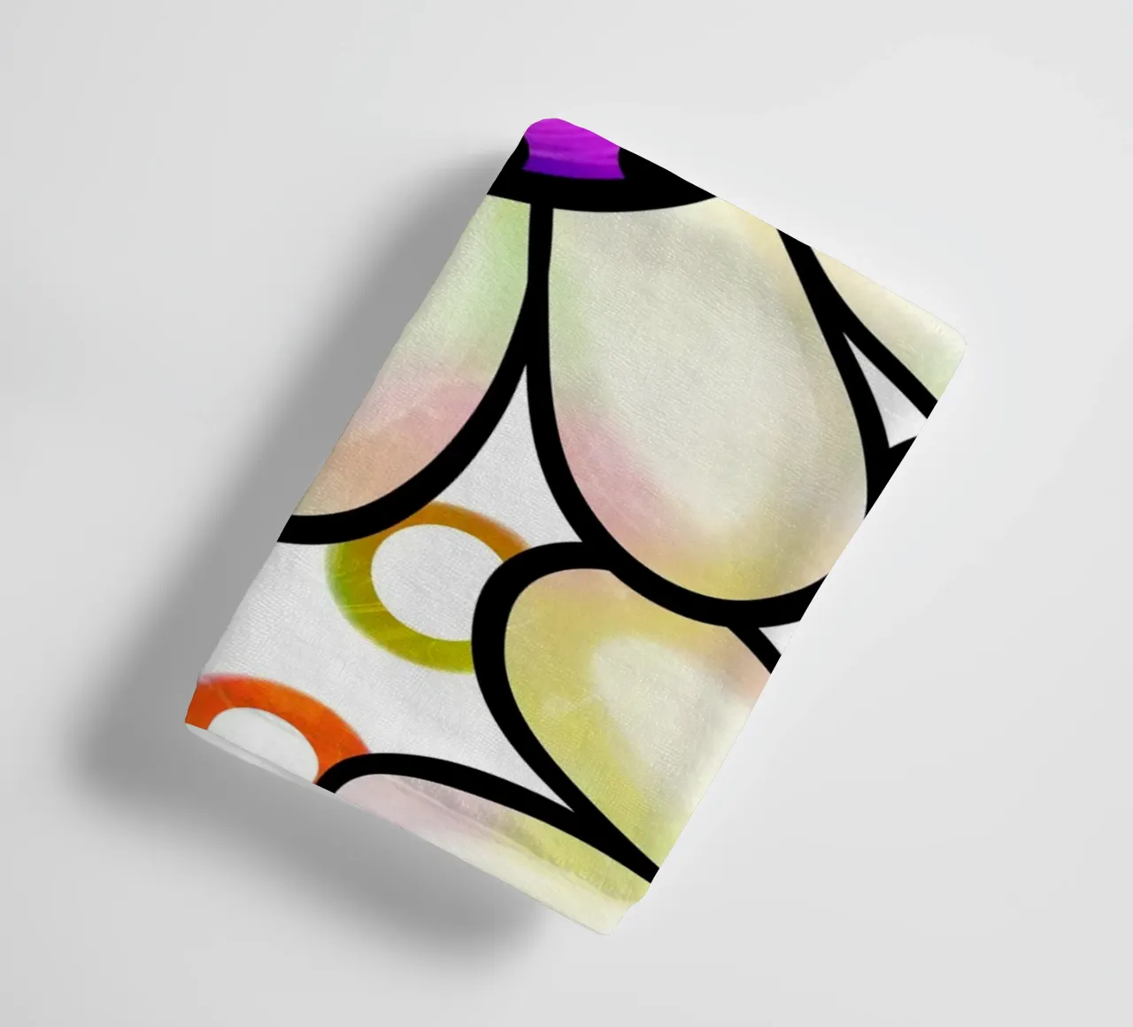 Margherite Inky Pop asciugamano da bagno da Botanical Pattern House