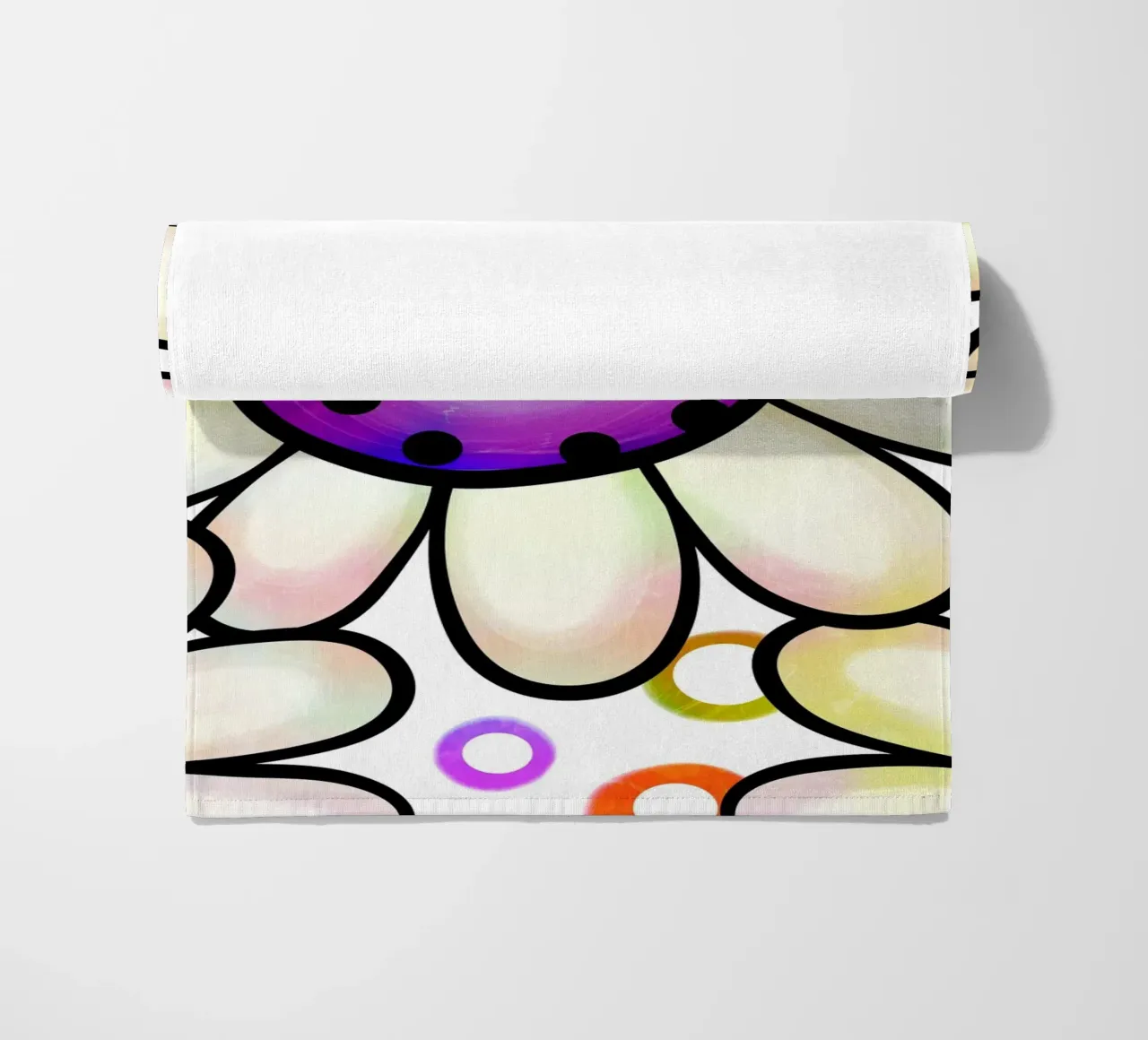 Margherite Inky Pop telo mare da Botanical Pattern House