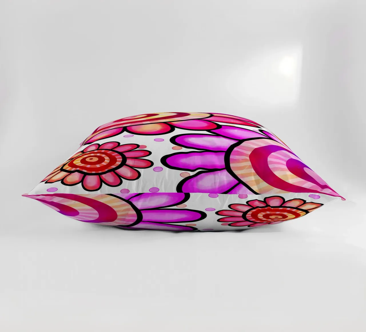Margherite Inky Pop cuscino da Botanical Pattern House