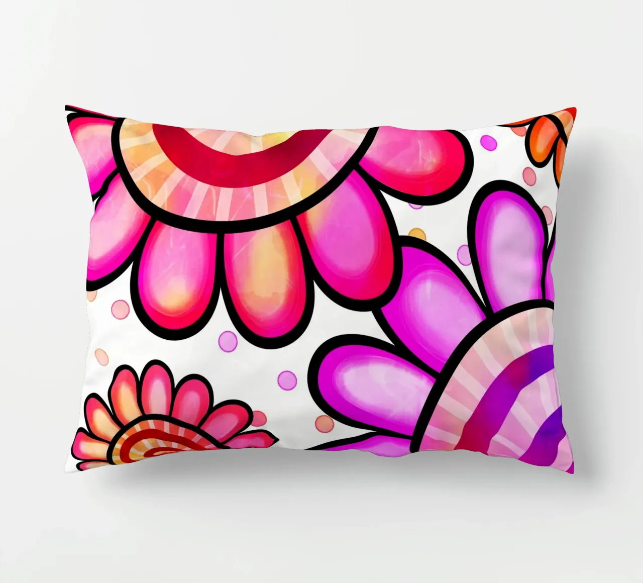 Margherite Inky Pop cuscino da Botanical Pattern House