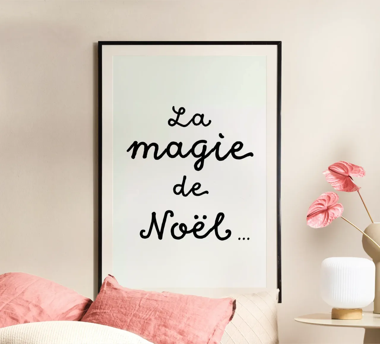 La Magie De Noel poster by daylight design studio