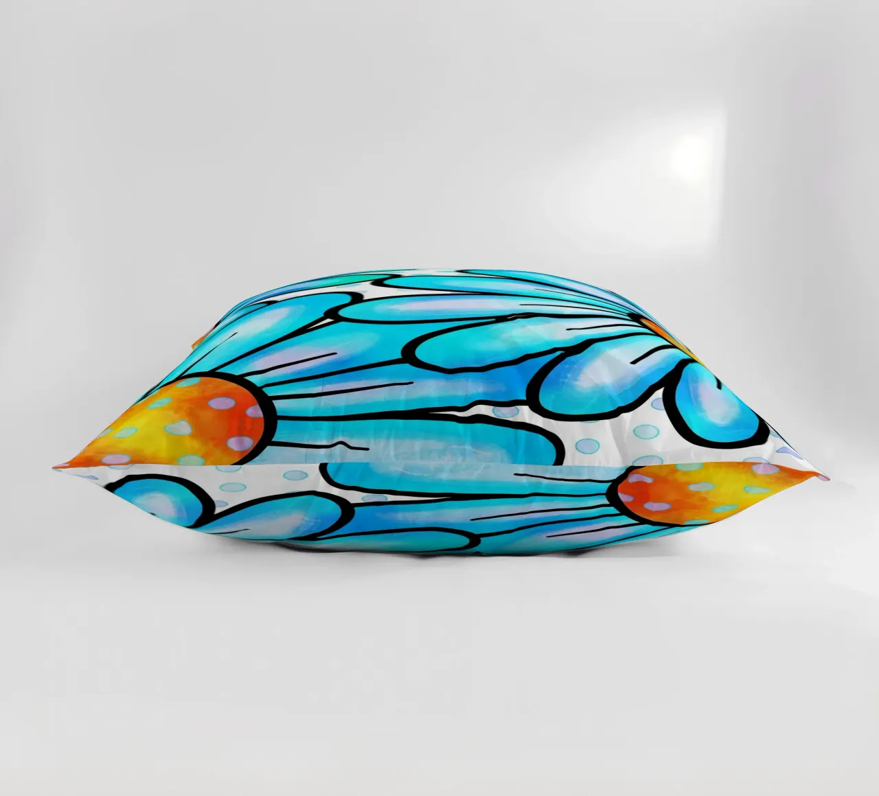 Margherite Inky Pop cuscino da Botanical Pattern House