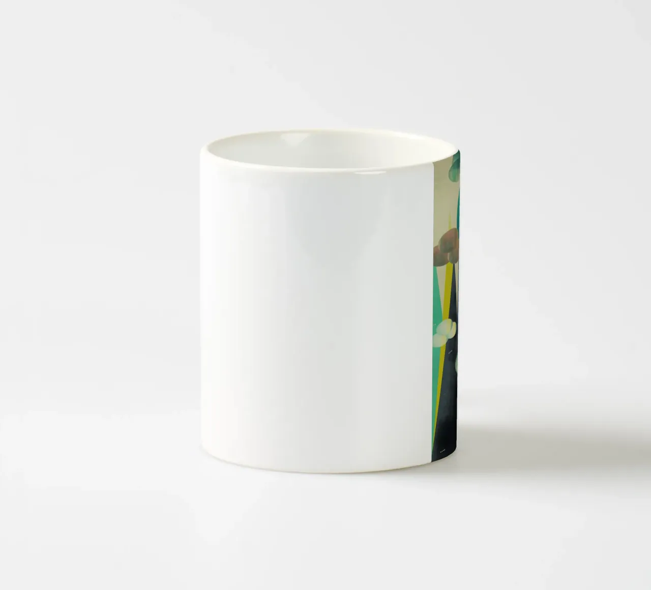 life on mars tazza in ceramica da Brian Buckley