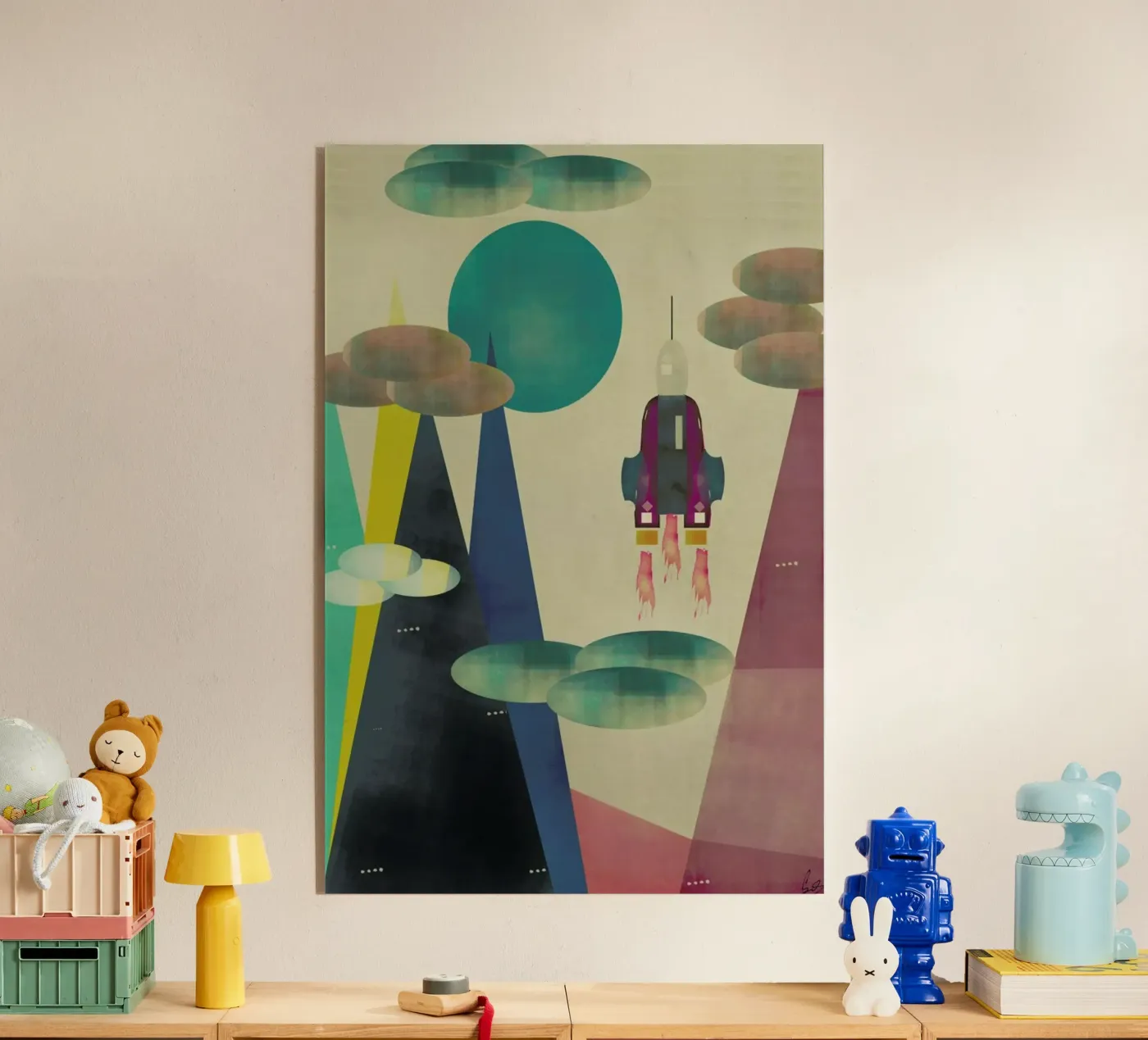 life on mars Acryl-Glas von Brian Buckley