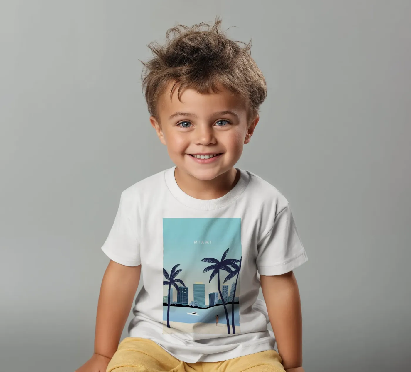 Miami t-shirt bambini da Katinka Reinke