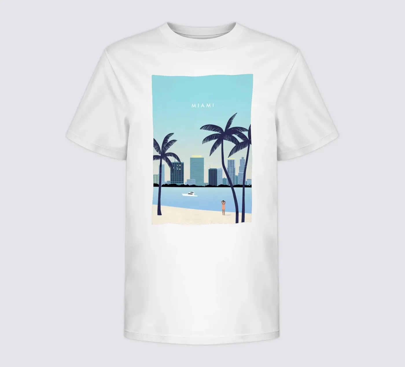 Miami t-shirt bambini da Katinka Reinke