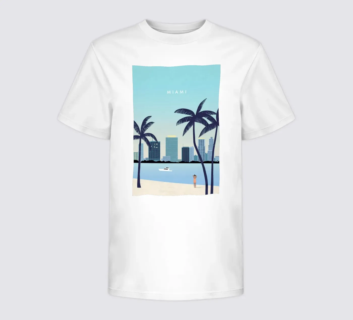 Miami t-shirt bambini da Katinka Reinke