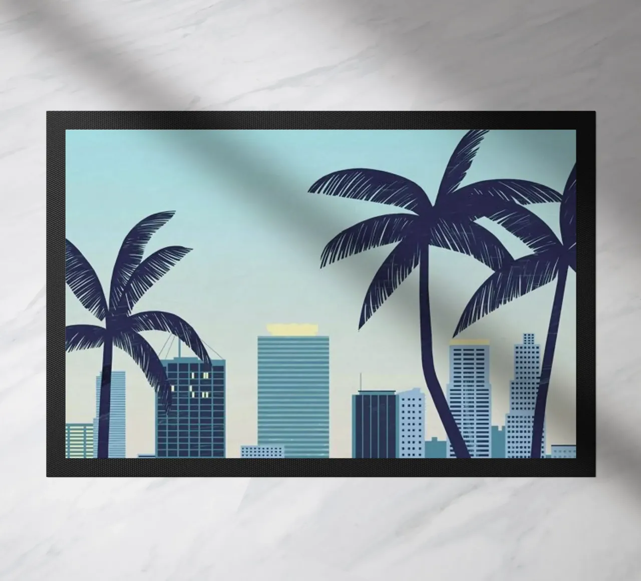 Miami deurmat van Katinka Reinke