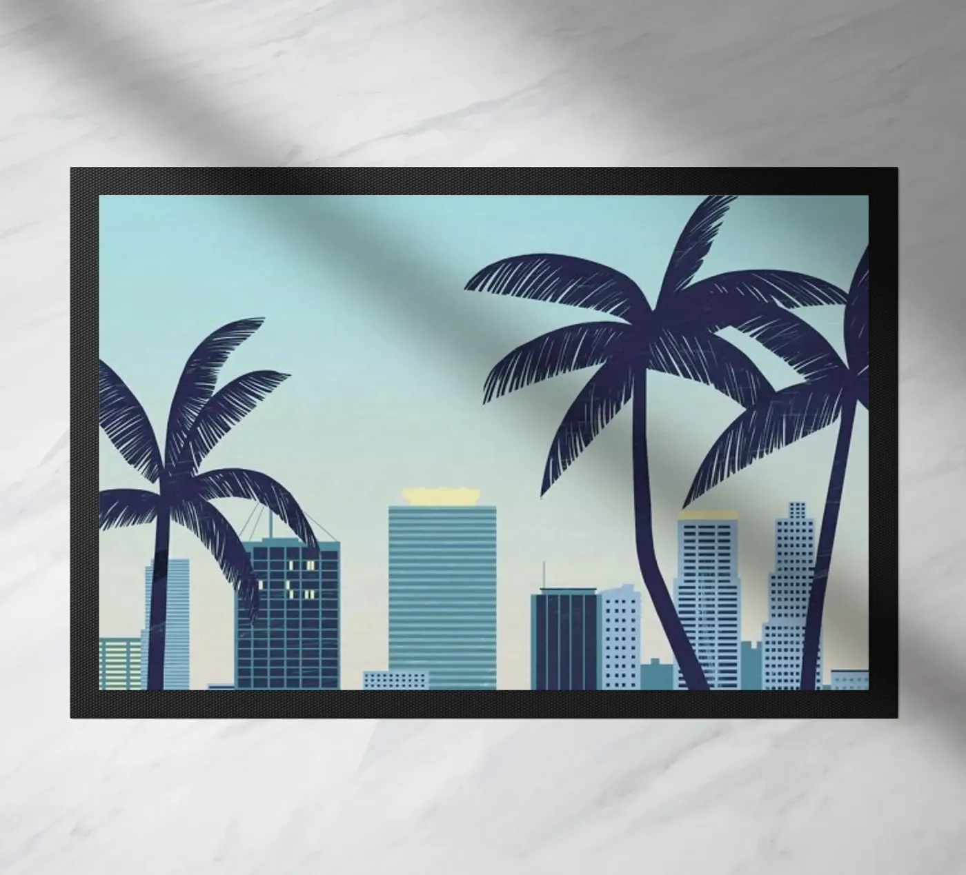 Miami doormat by Katinka Reinke