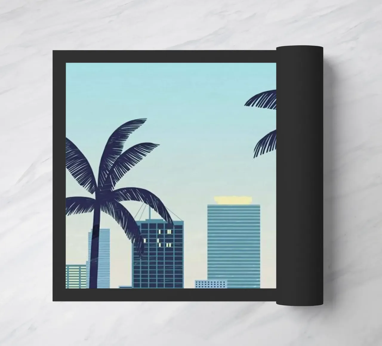 Miami deurmat van Katinka Reinke