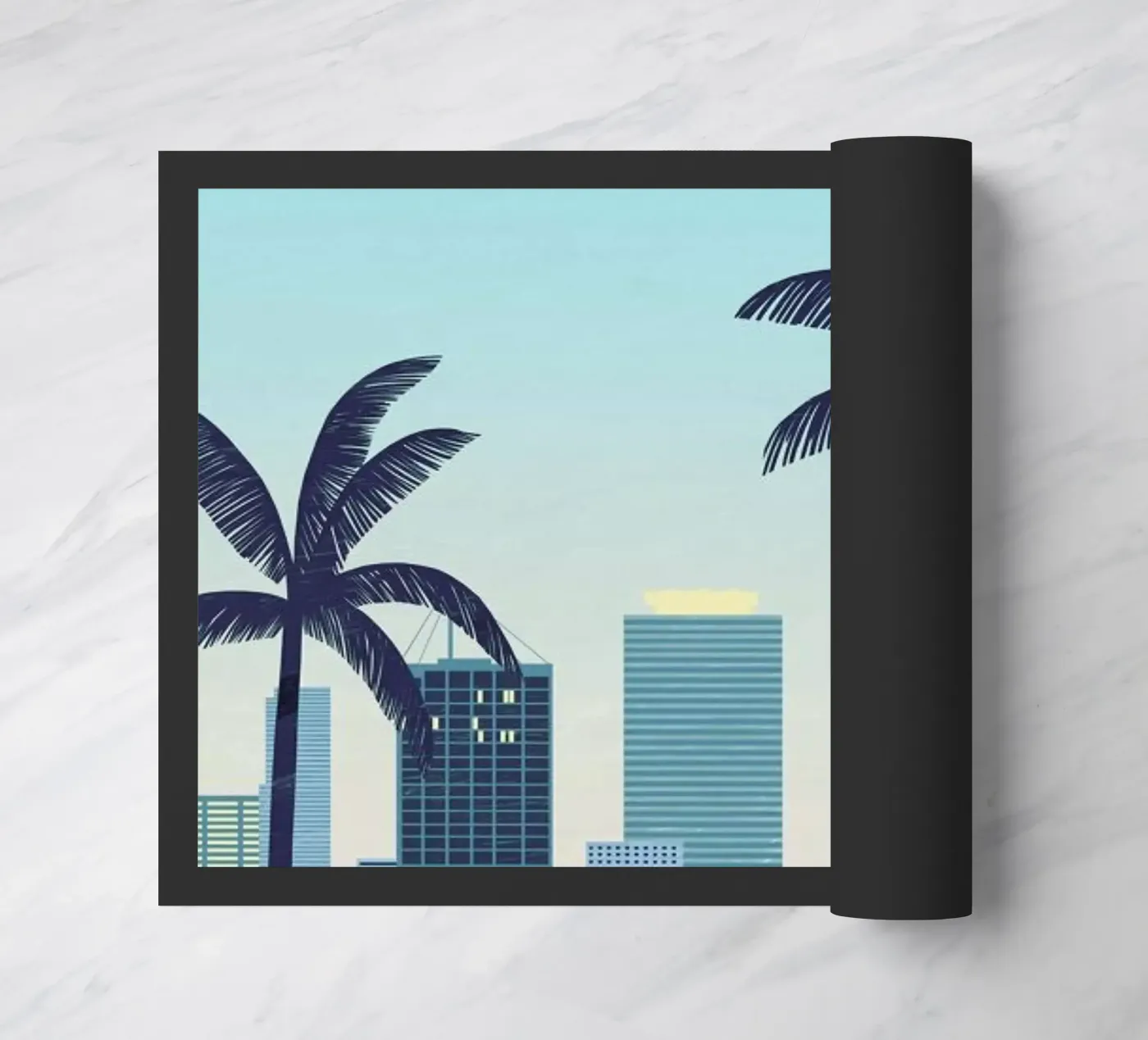 Miami doormat by Katinka Reinke