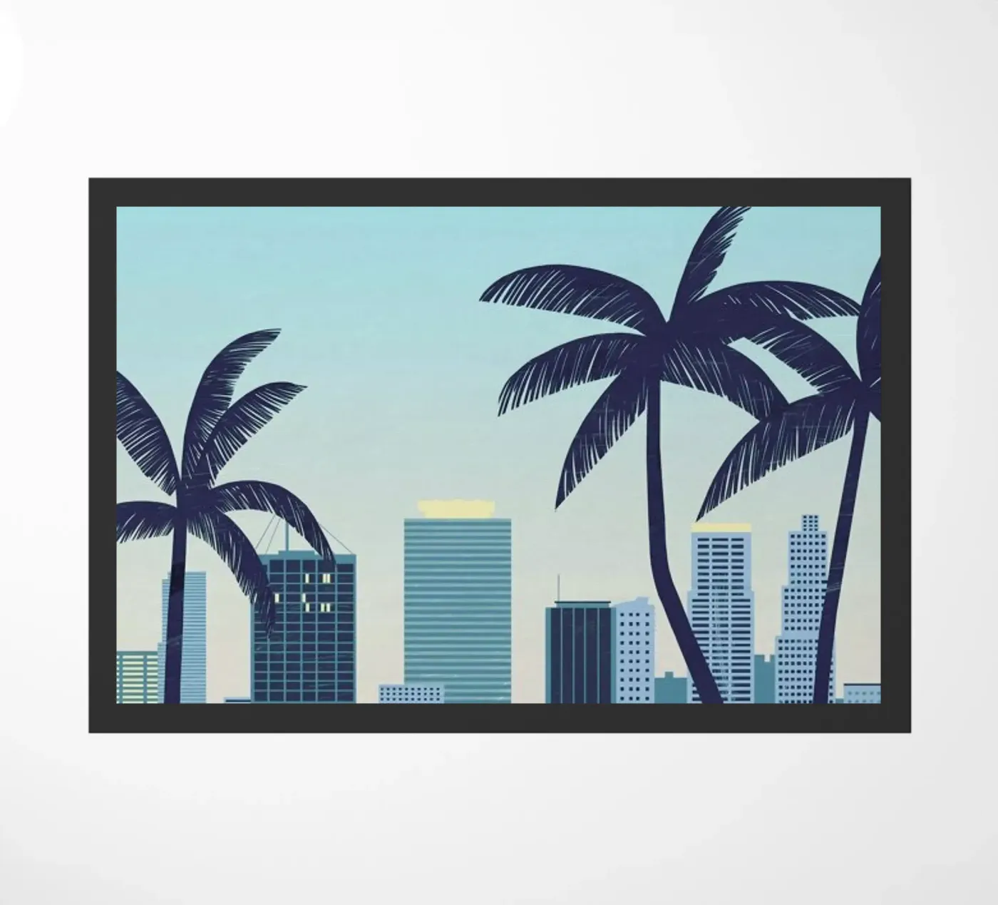 Miami doormat by Katinka Reinke