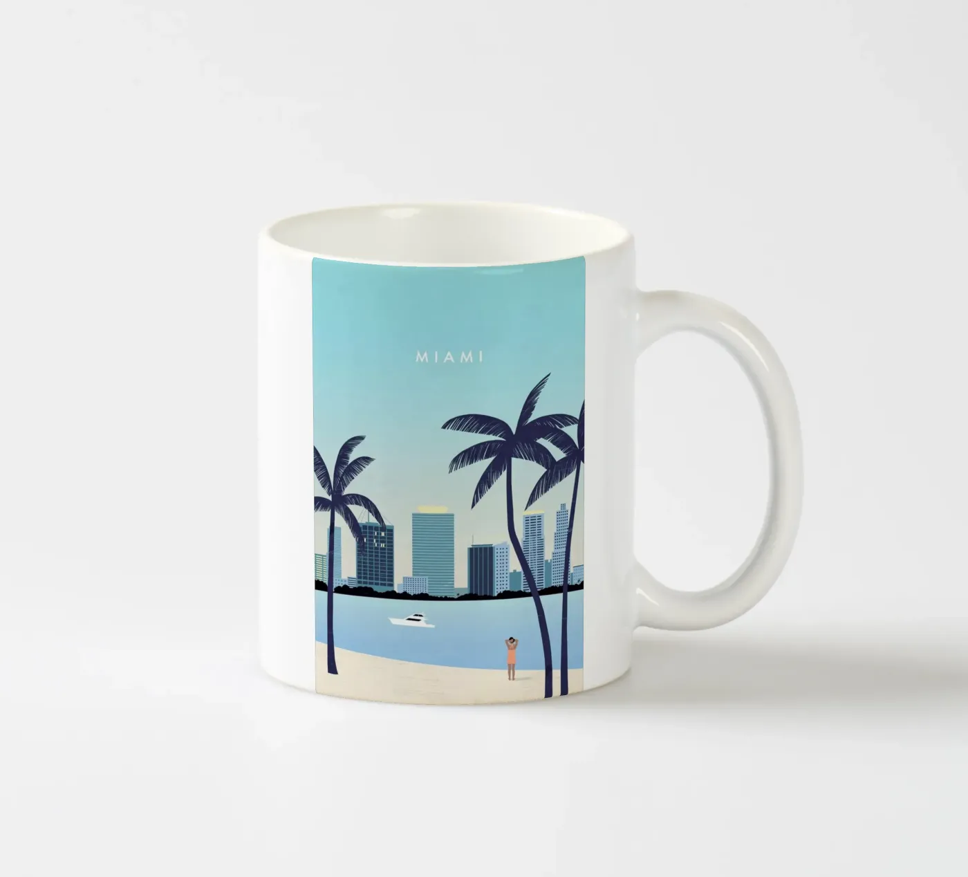 Miami ceramic mug by Katinka Reinke