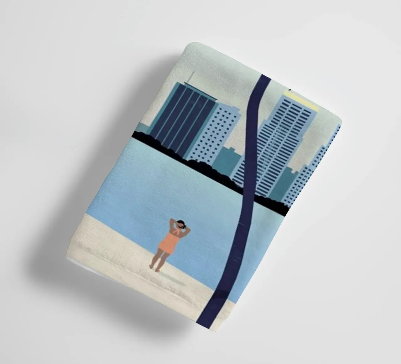 Miami asciugamano da bagno da Katinka Reinke