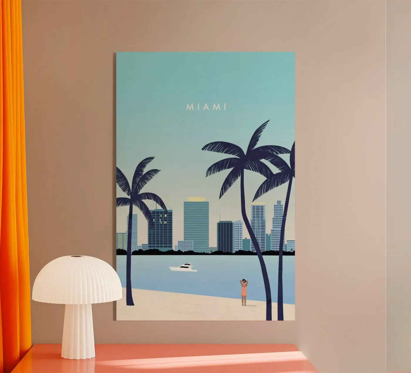 Miami plexiglas de Katinka Reinke