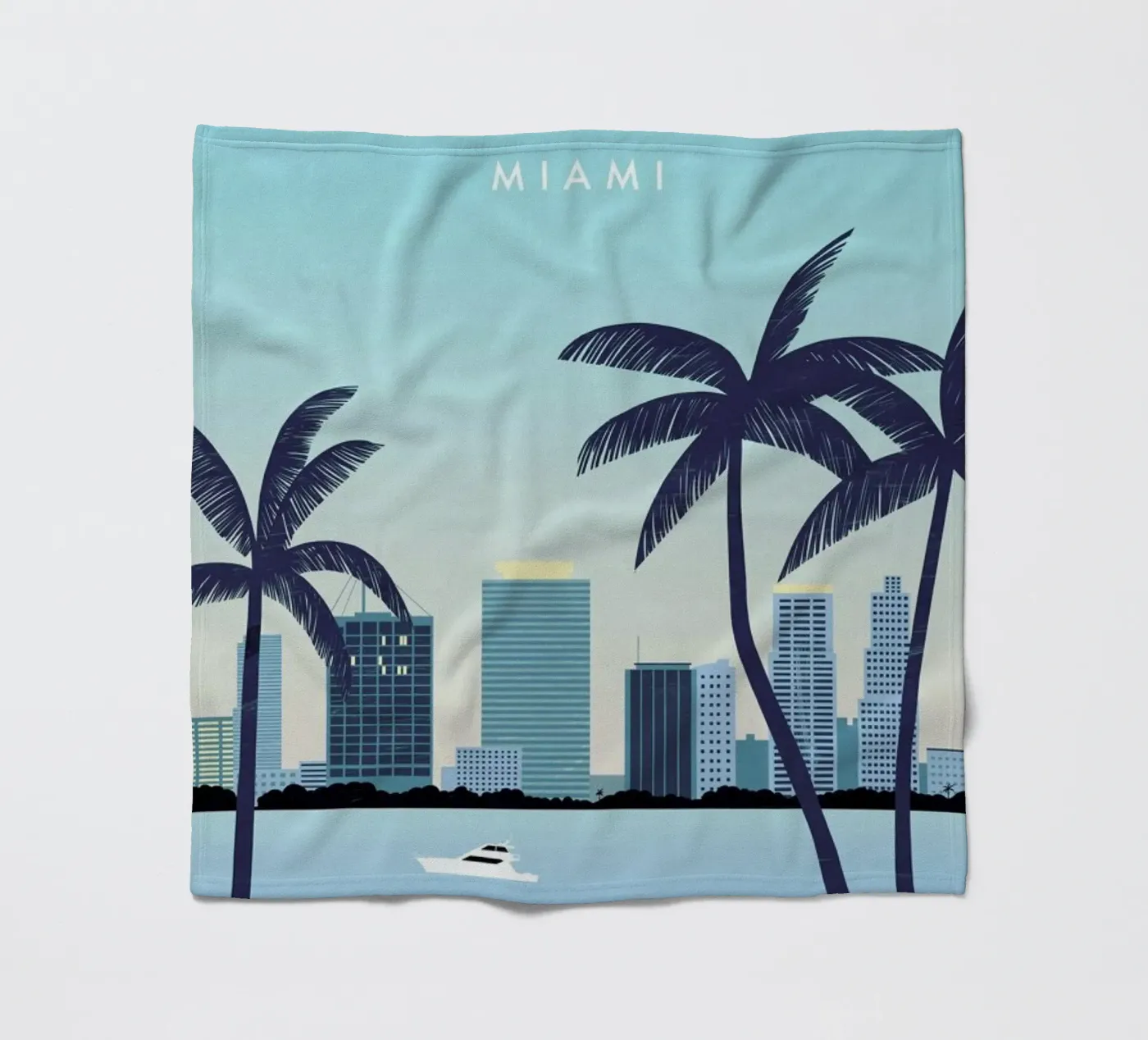 Miami fleecedeken van Katinka Reinke