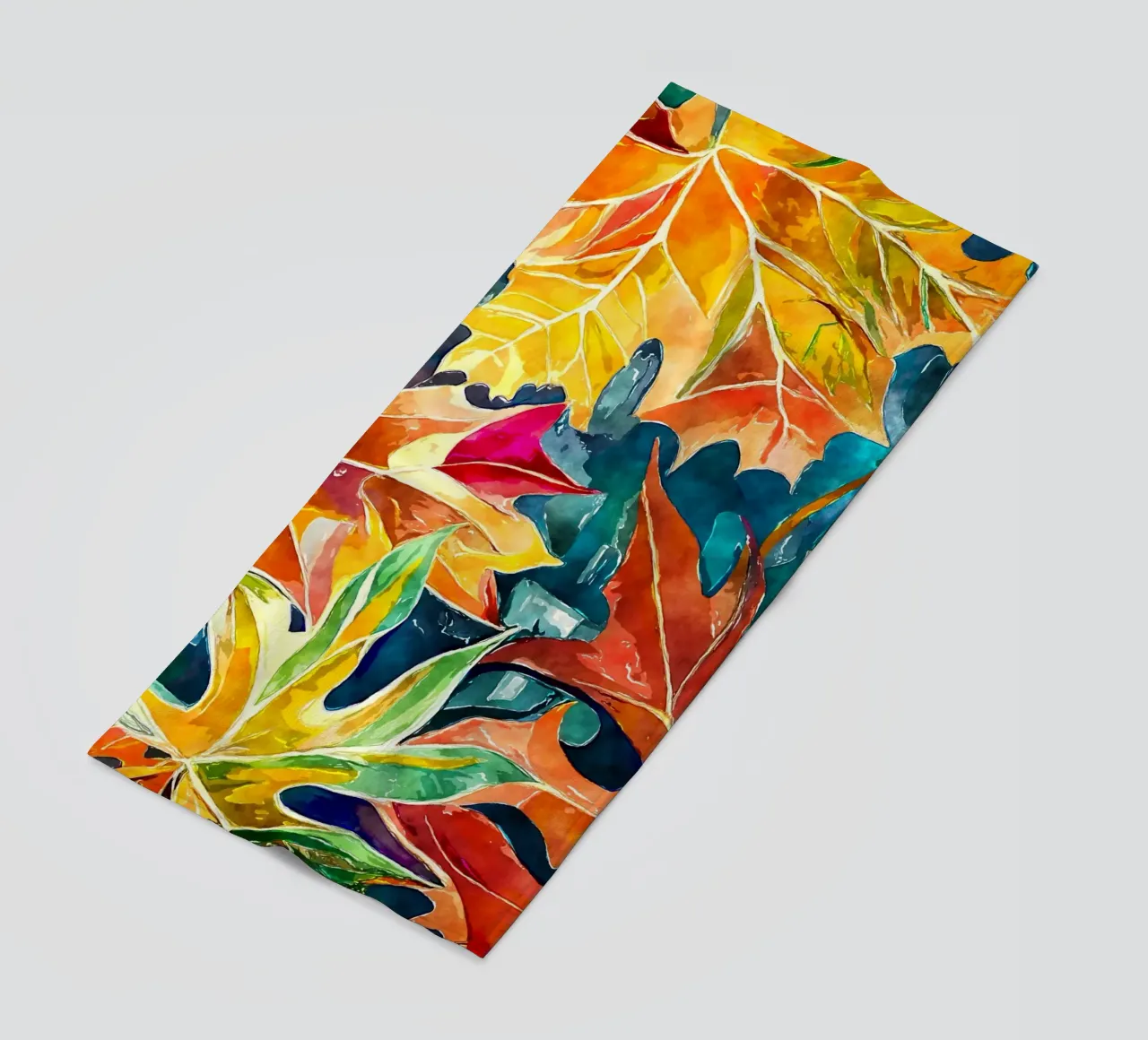 Vortice d'autunno telo mare da Botanical Pattern House