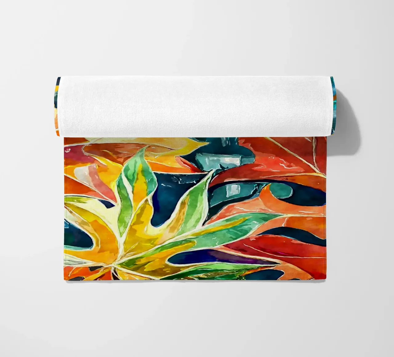 Vortice d'autunno telo mare da Botanical Pattern House