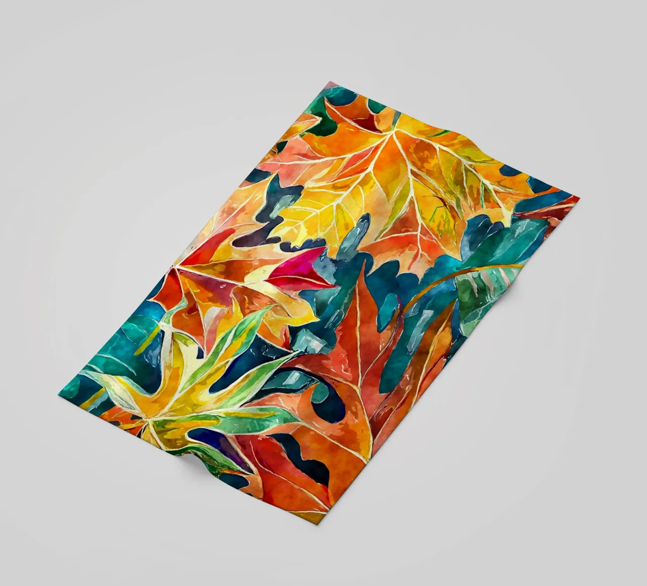 Vortice d'autunno telo mare da Botanical Pattern House
