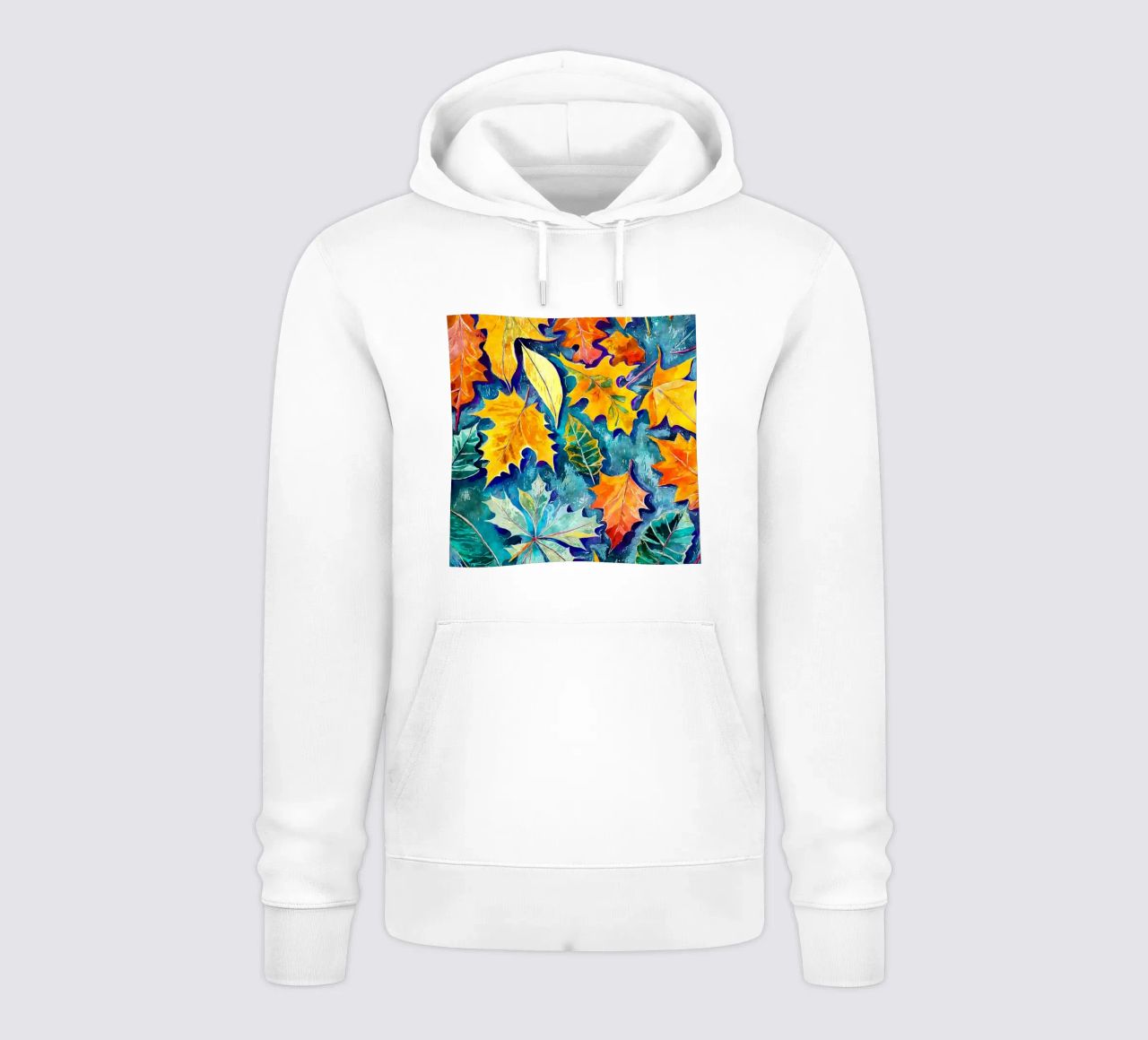 Vortice d'autunno felpa con cappuccio da Botanical Pattern House