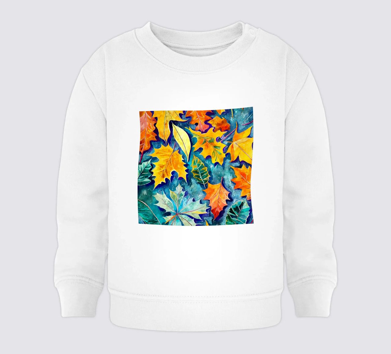 Vortice d'autunno felpa neonato da Botanical Pattern House