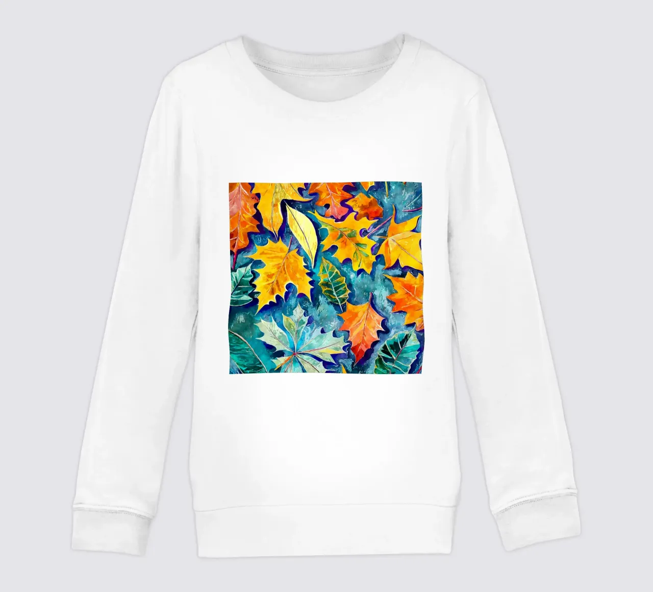 Vortice d'autunno felpa bambino da Botanical Pattern House