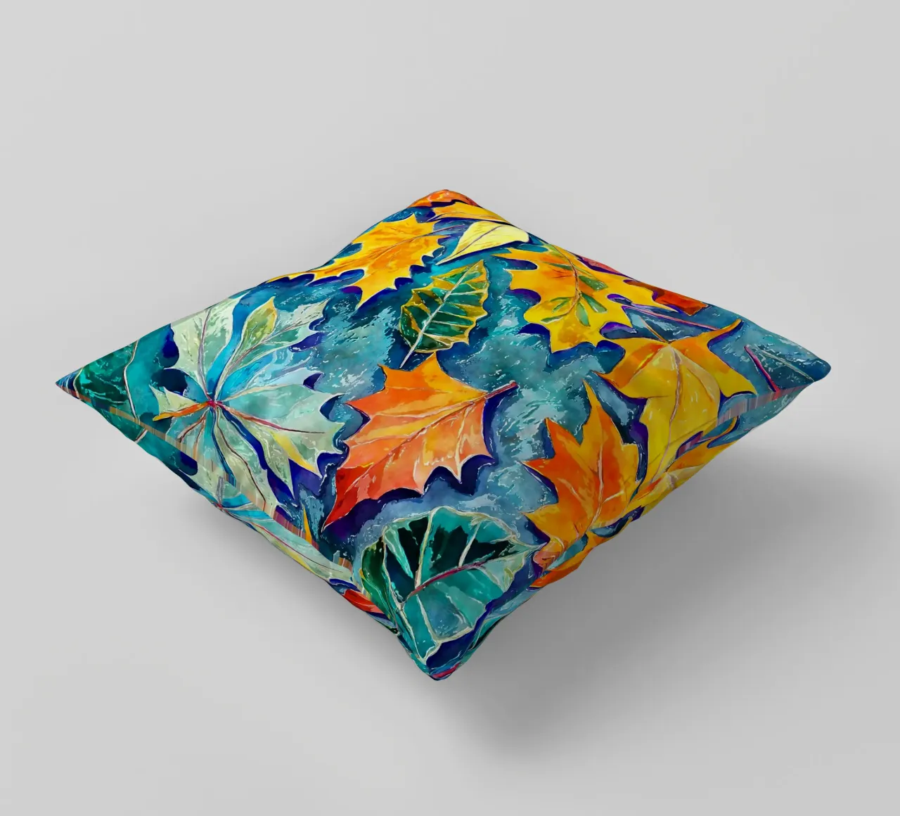 Vortice d'autunno cuscino da Botanical Pattern House