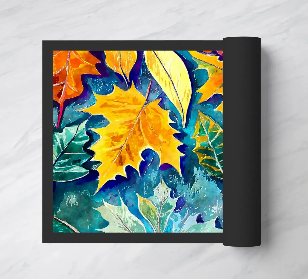 Vortice d'autunno zerbino da Botanical Pattern House